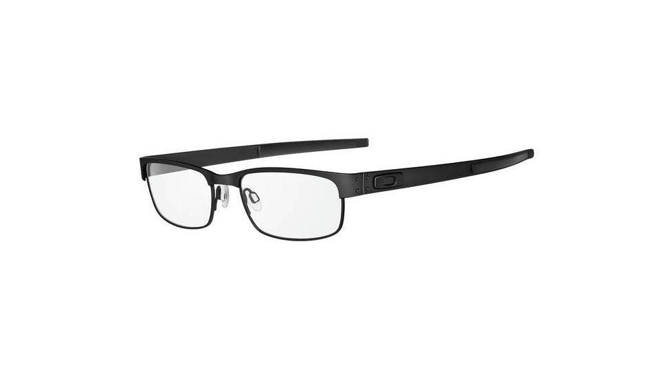 Oakley Metal Plate Eyeglasses Frame, Size 53 - Matte Black 22-198