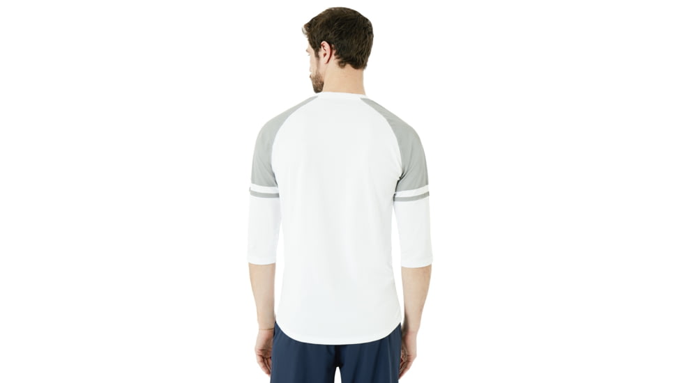 Oakley Method 3/4 Raglan - Mens, White, Extra Large 434022-100-XL