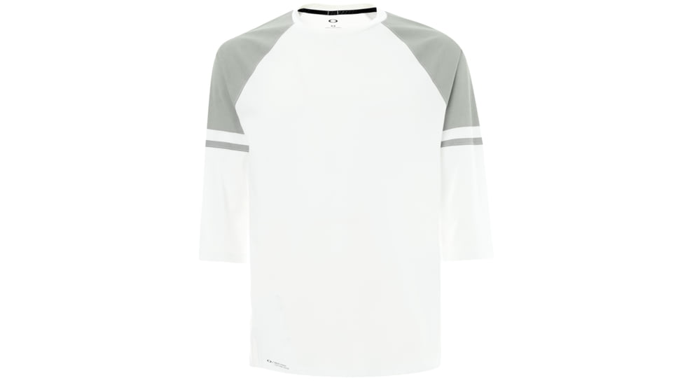 Oakley Method 3/4 Raglan - Mens, White, Extra Large 434022-100-XL