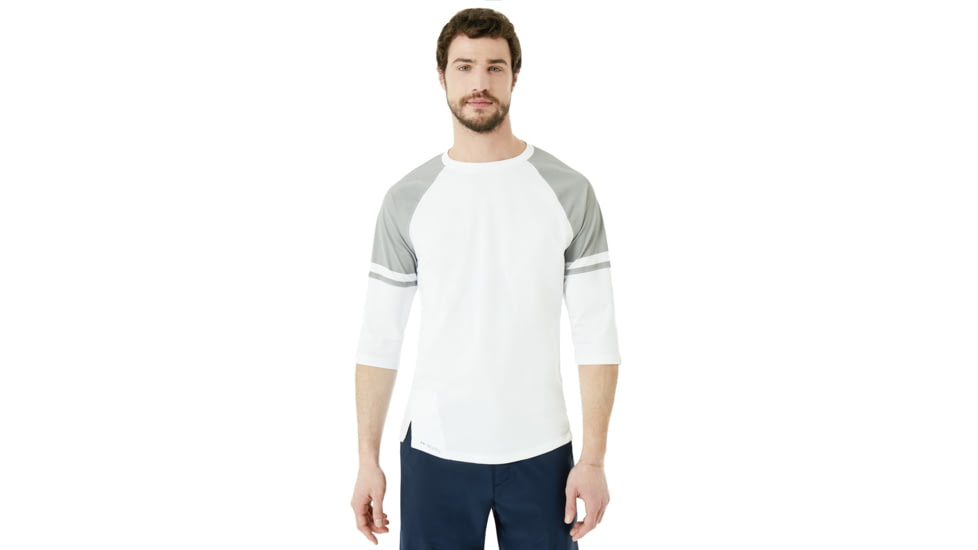 Oakley Method 3/4 Raglan - Mens, White, Extra Large 434022-100-XL