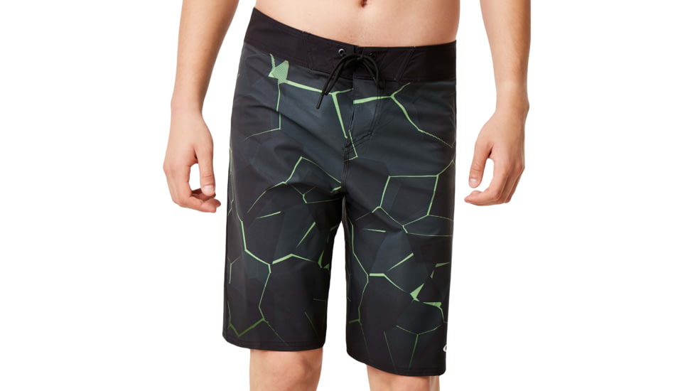 Oakley Mirror Print Boardshort 21in - Mens, Dull Onyx, 32, 482589-27C-32