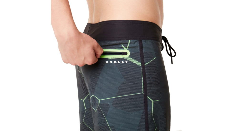 Oakley Mirror Print Boardshort 21in - Mens, Dull Onyx, 32, 482589-27C-32