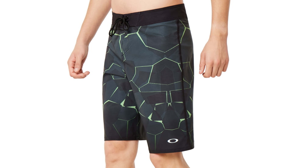 Oakley Mirror Print Boardshort 21in - Mens, Dull Onyx, 32, 482589-27C-32