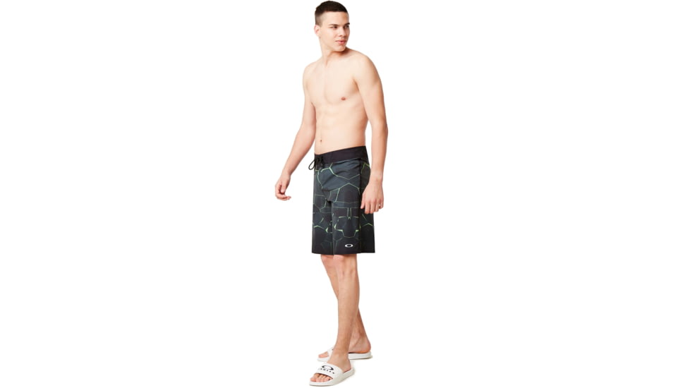 Oakley Mirror Print Boardshort 21in - Mens, Dull Onyx, 32, 482589-27C-32
