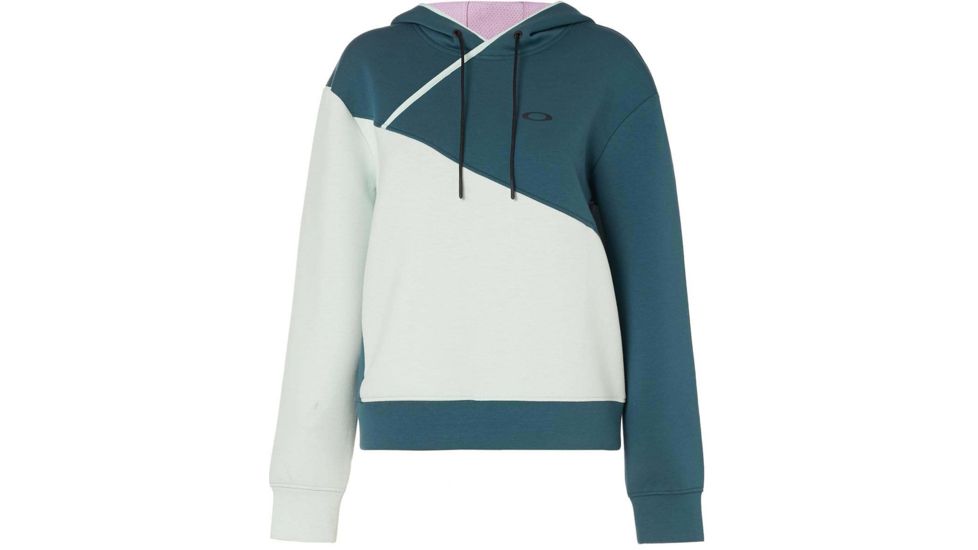 Oakley Mogul Stretch DWR Hoodie - Womens, New Navy/ Fmj Red, Large, 561328-689-L
