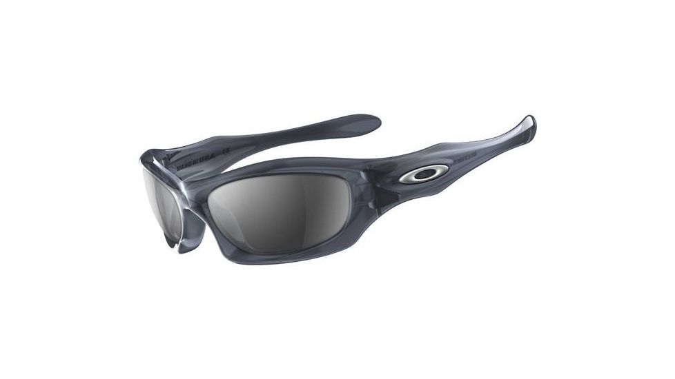 Oakley Monster Dog Crystal Black Frame w/ Black Iridium Lenses Men's Sunglasses 05-012