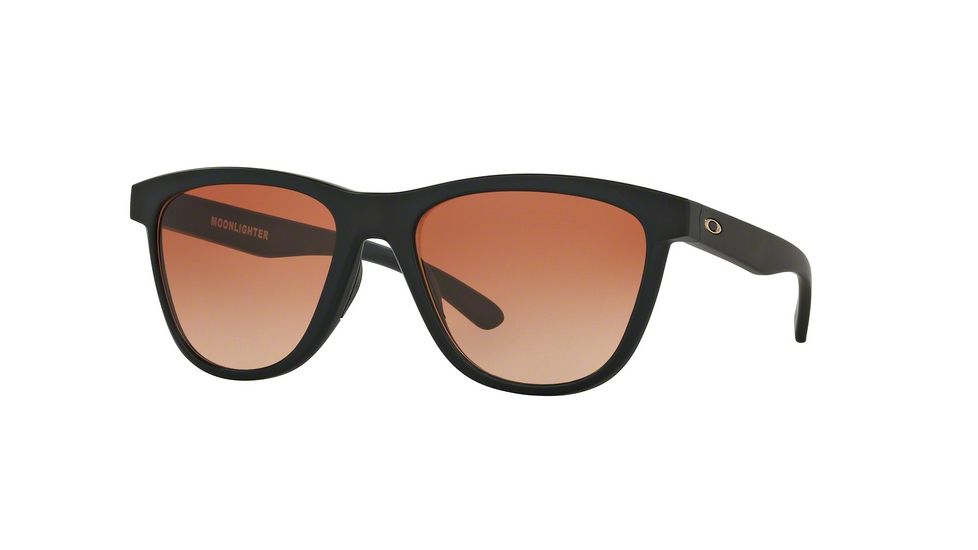 Oakley MOONLIGHTER OO9320 Progressive Prescription Sunglasses OO9320-932002-53 - Lens Diameter 53 mm, Frame Color Matte Black