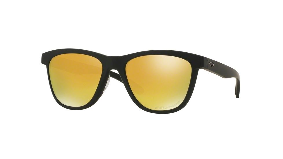 Oakley MOONLIGHTER OO9320 Progressive Prescription Sunglasses OO9320-932010-53 - Lens Diameter 53 mm, Frame Color Matte Black