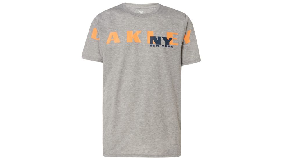 Oakley New York Oakley - Mens, Gray Melange, Extra Large, 457781-2GM-XL