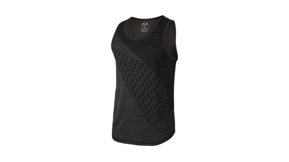 Oakley Next Gfx Tank - Mens, Jet Black Heather, 2XL 433547-01S-XXL