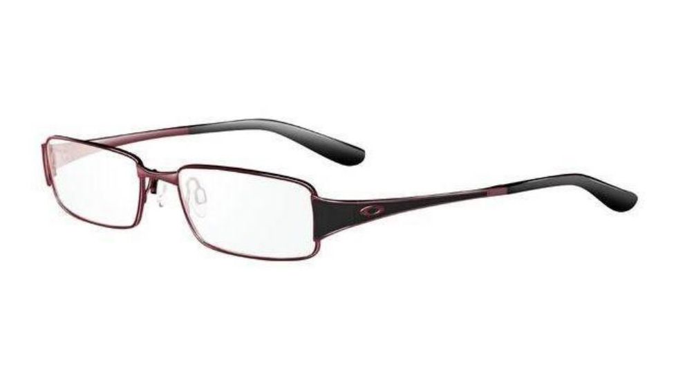 Oakley Noteworthy 50mm Matte Berry Progressive Vision Prescription Eyeglasses OX3094-0350