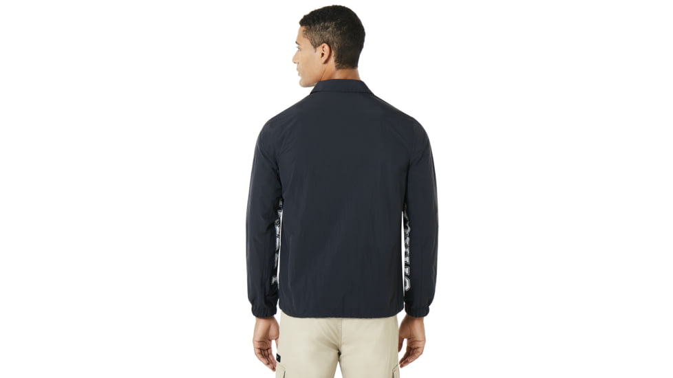 Oakley Nylon Icon Coach Jacket - Mens, Blackout, Extra Large 412566-02E-XL