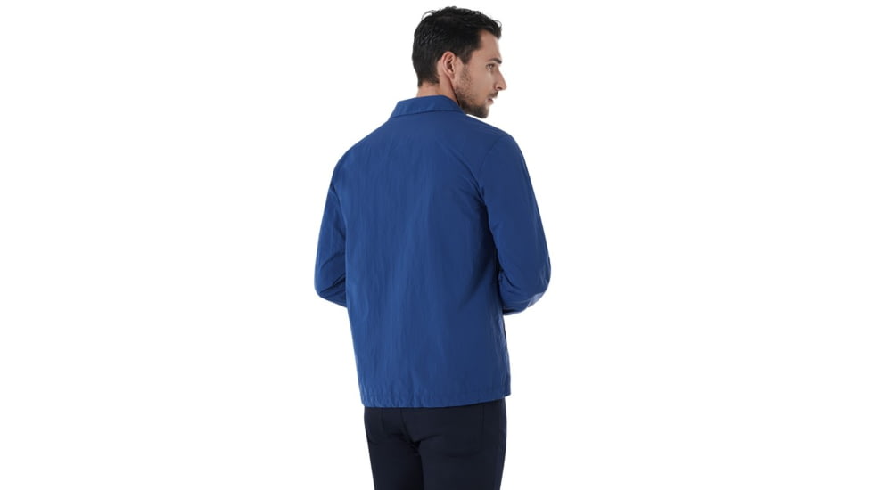 Oakley Nylon Icon Coach Jacket - Mens, Dark Blue, Medium, 412566-609-M