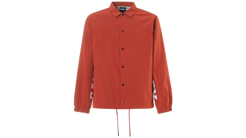 Oakley Nylon Icon Coach Jacket - Mens, Iron Red, 2XL, 412566-80U-XXL