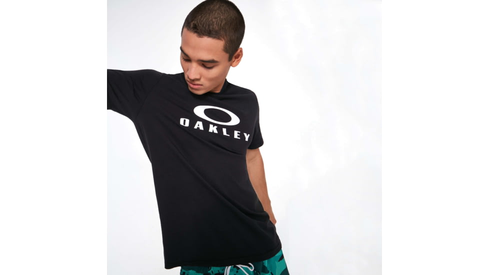 Oakley O Bark 2.0 T-Shirt, Mens, Blackout, Medium, FOA402167-02E-M