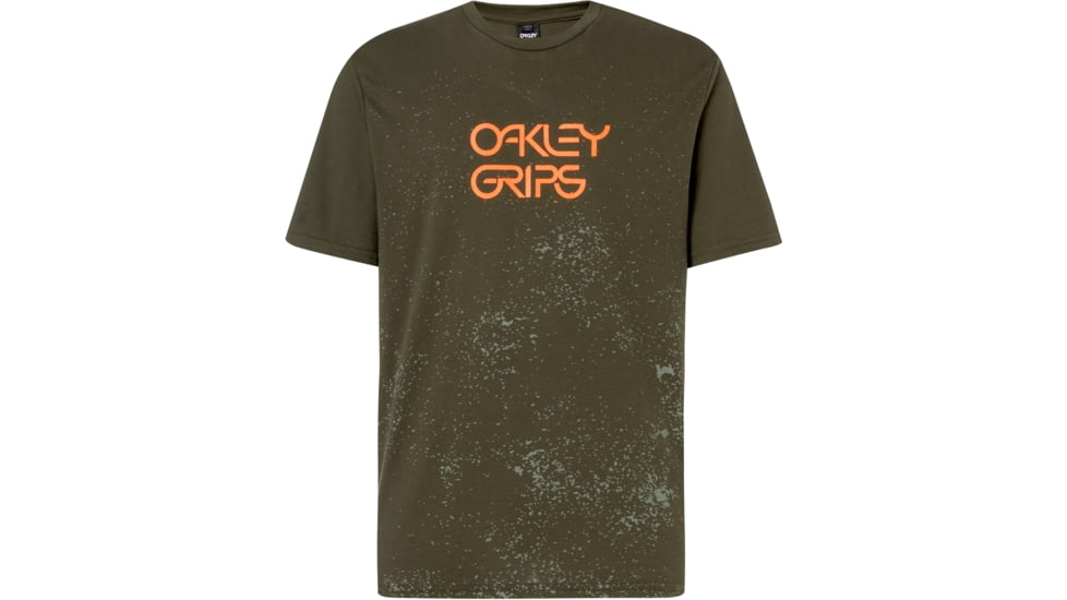 Oakley O-Grip Logo Short Sleeve Tee - Mens, New Dark Brush, 2XL, FOA400577-86L-XXL