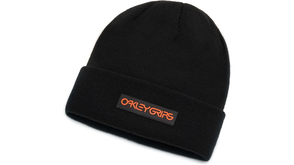Oakley O-Grip Patch Beanie - Mens, Blackout, One Size, FOS900123-02E-U