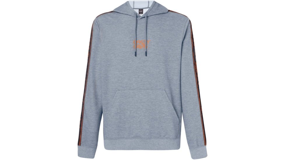 Oakley O-Grip Tape Hooded Fleece - Mens, Athletic Heather Grey, Extra Large, FOA400574-24G-XL