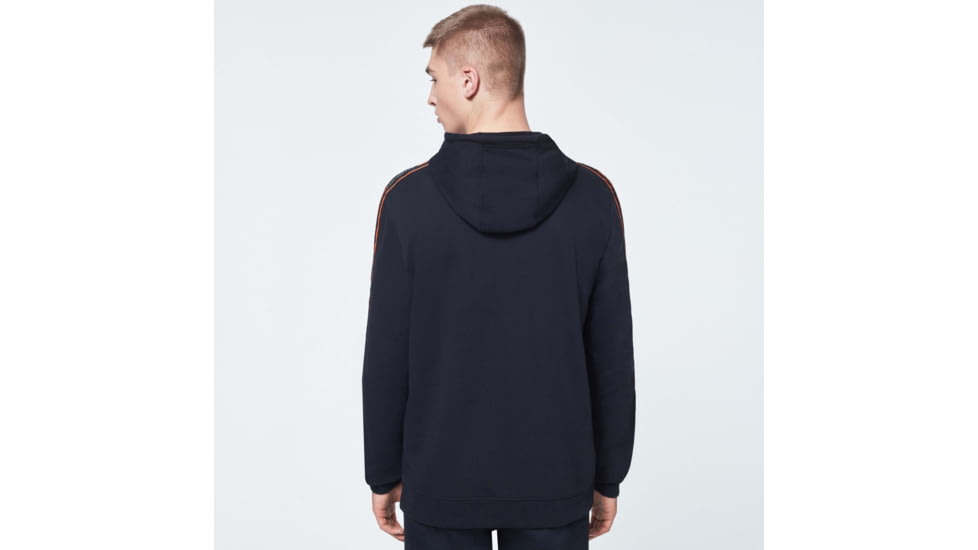 Oakley O-Grip Tape Hooded Fleece - Mens, Blackout, Extra Large, FOA400574-02E-XL