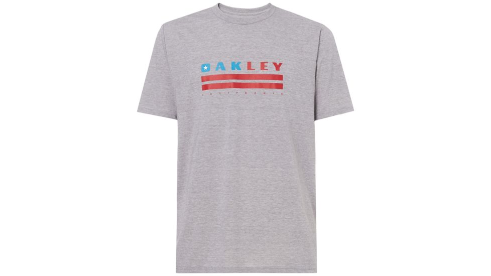 Oakley Oakley California Tee - Mens, Granite Heather, Small, 457551-24L-S