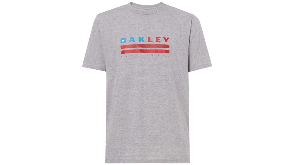 Oakley Oakley California Tee - Mens, Granite Heather, Medium, 457551-24L-M
