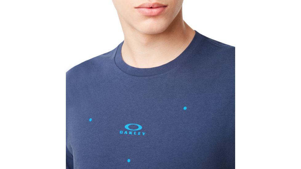 Oakley Digital Tee - Mens, Foggy Blue, Large, 457926-6FB-L