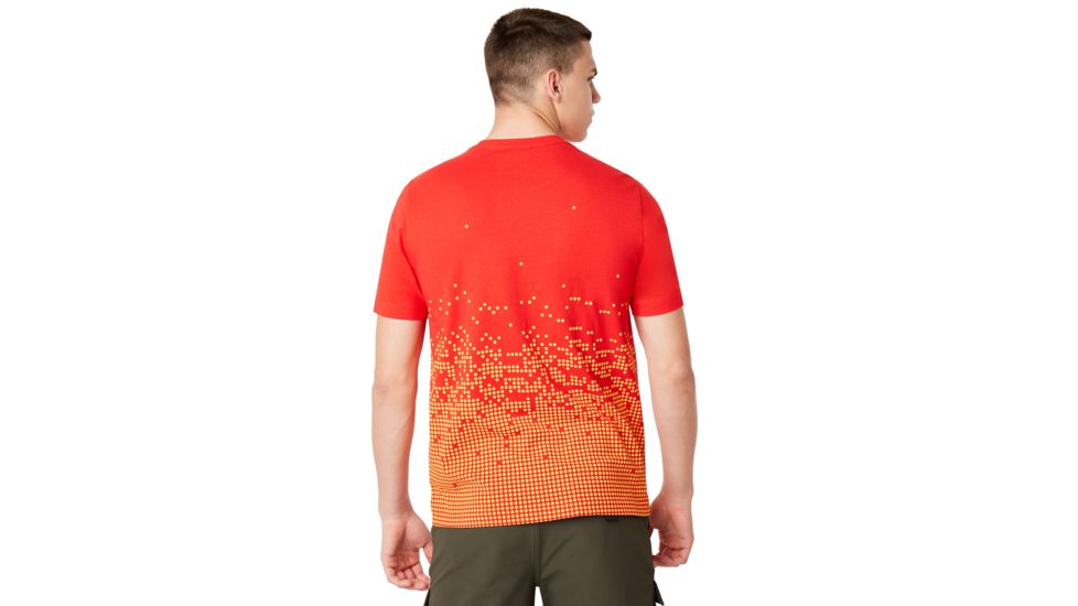 Oakley Digital Tee - Mens, High Risk Red, Medium, 457926-43A-M