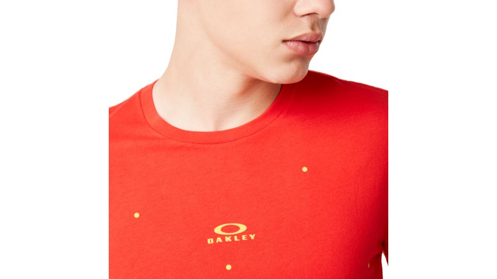 Oakley Digital Tee - Mens, High Risk Red, Medium, 457926-43A-M