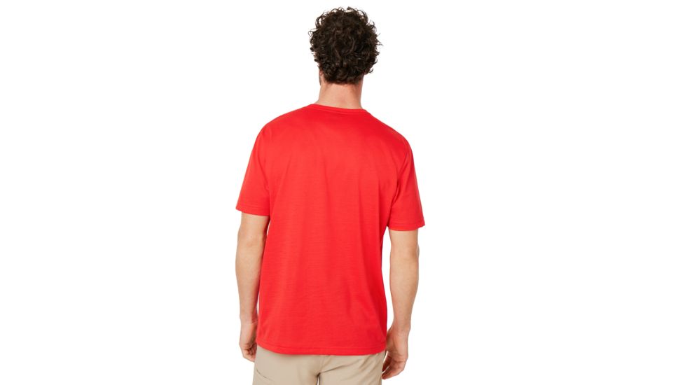 Oakley Oakley Embroideried Tee - Mens, High Risk Red, Extra Large, 457863-43A-XL