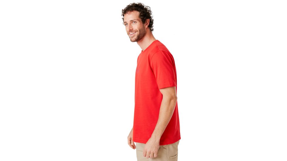 Oakley Oakley Embroideried Tee - Mens, High Risk Red, Extra Large, 457863-43A-XL