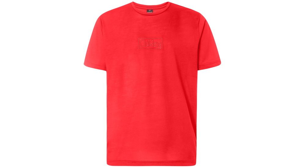 Oakley Oakley Embroideried Tee - Mens, High Risk Red, Extra Large, 457863-43A-XL