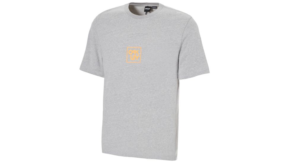 Oakley Fs Ss Tee - Men's, Granite Heather, Extra Large, 457083-24L-XL