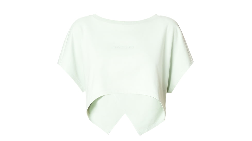 Oakley Luxe Crop Top - Women's, Aqua Foam, Small/Medium, 532346-7B4-S/M