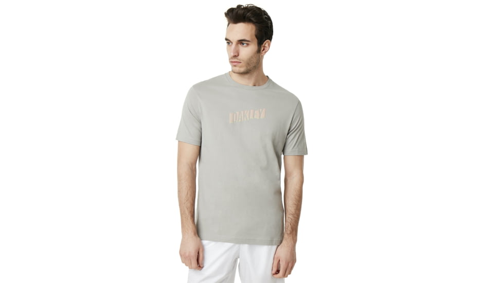 Oakley Oakley Rise Up Tee - Mens, Stone Gray, Large, 457547-22Y-L