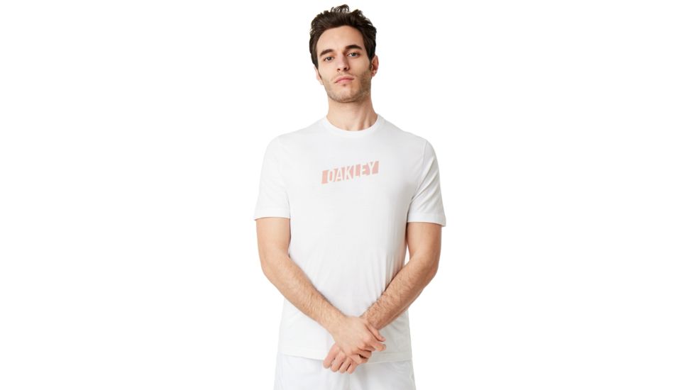 Oakley Oakley Rise Up Tee - Mens, White, 2XL, 457547-100-XXL