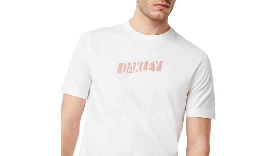 Oakley Oakley Rise Up Tee - Mens, White, 2XL, 457547-100-XXL