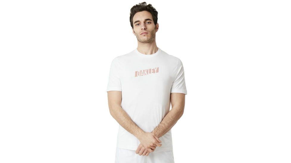 Oakley Oakley Rise Up Tee - Mens, White, Large, 457547-100-L