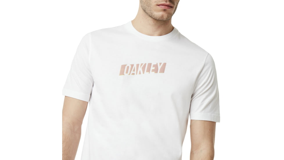 Oakley Oakley Rise Up Tee - Mens, White, Large, 457547-100-L