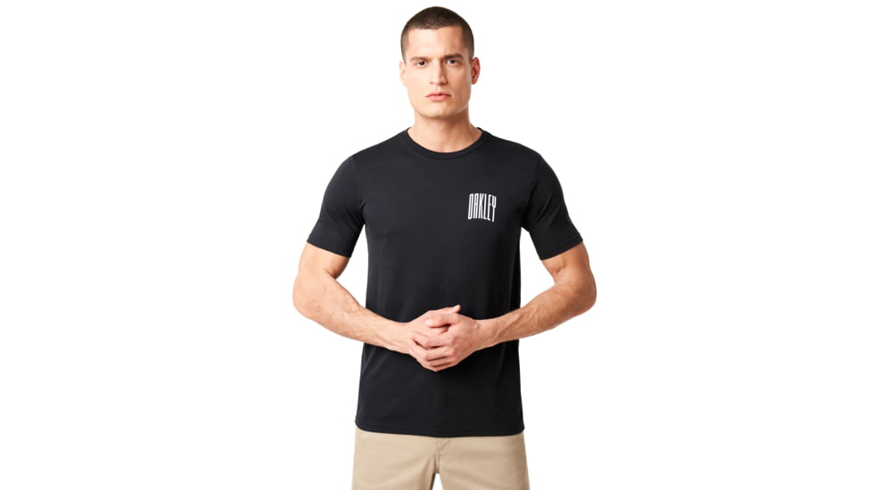 Oakley Stretch Tee - Mens, Blackout, Large, 457545-02E-L