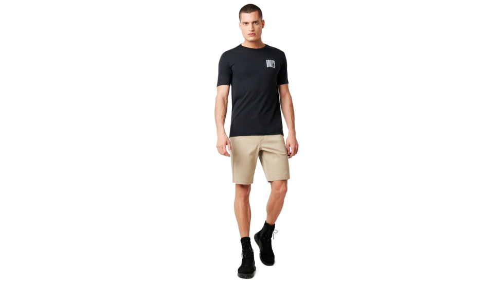 Oakley Stretch Tee - Mens, Blackout, Large, 457545-02E-L