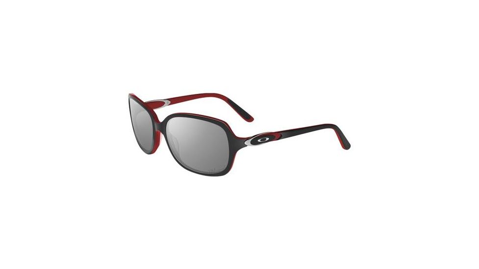 Oakley Obligation Progressive Prescription Sunglasses - Black/Red Frame OO2034-06