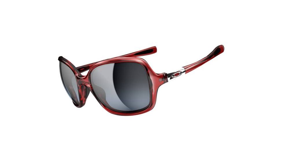 Oakley Obsessed Sunglasses - Cherry Red Frame and Black Grey Gradient Lens OO9192-09