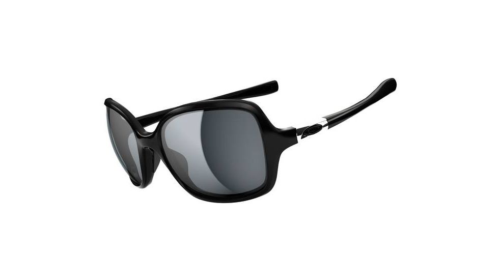 Oakley Obsessed Sunglasses - Polished Black Frame and Grey Lens OO9192-01