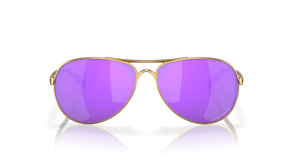 Oakley OO4079 Feedback Sunglasses - Women's, Satin Gold, 59, OO4079-407939-59