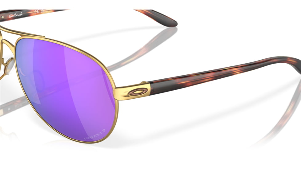 Oakley OO4079 Feedback Sunglasses - Women's, Satin Gold, 59, OO4079-407939-59