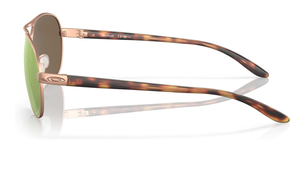 Oakley OO4079 Feedback Sunglasses - Womens, Satin Rose Gold Frame, Prizm Rose Gold Lens, 59, OO4079-407944-59