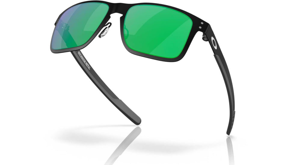 Oakley OO4123 Sunglasses 412304-55 - Matte Black Frame, Jade Iridium Lenses