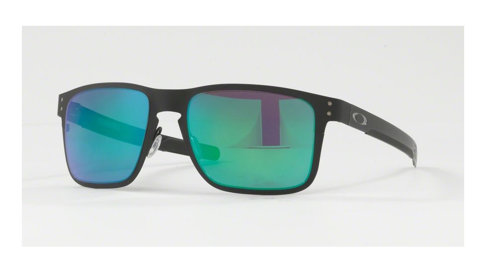Oakley HOLBROOK METAL OO4123 Progressive Prescription Sunglasses OO4123-412304-55 - Lens Diameter 55 mm, Frame Color Matte Black