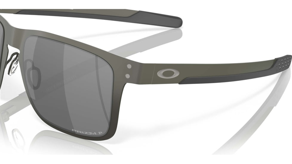Oakley OO4123 Sunglasses 412306-55 - Matte Gunmetal Frame, Prizm Black Polarized Lenses