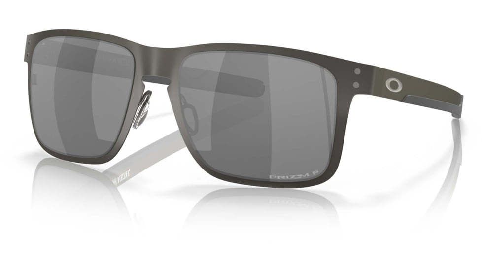 Oakley OO4123 Sunglasses 412306-55 - Matte Gunmetal Frame, Prizm Black Polarized Lenses